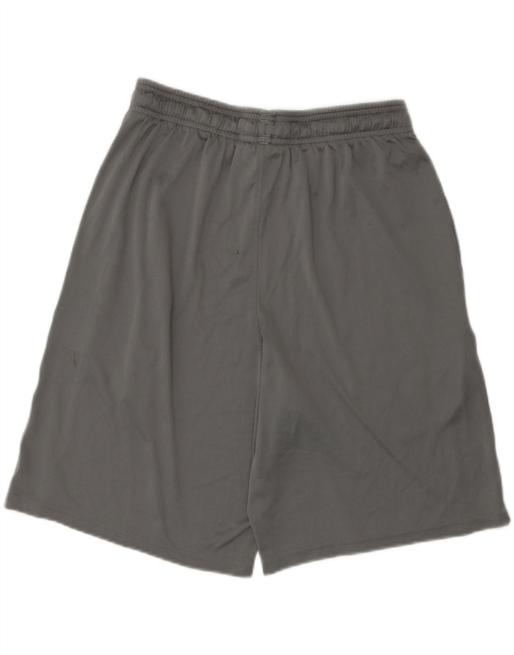 Pantaloni scurți sport Under Armour pentru bărbați, gri mediu, poliester color bloc