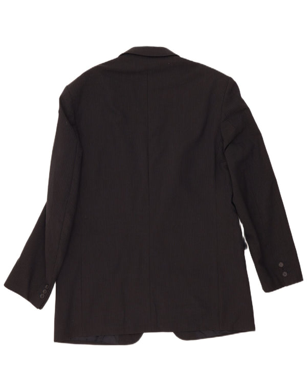 Marks & Spencer Blazer Jacket pentru bărbați UK 42 mare, bleumarin, cu dungi clasice