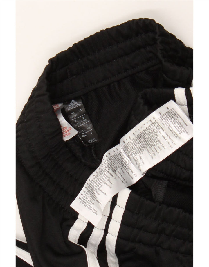 Adidas Băieți Pantaloni Trening Pantaloni Joggeri 12-13 Ani Poliester Negru