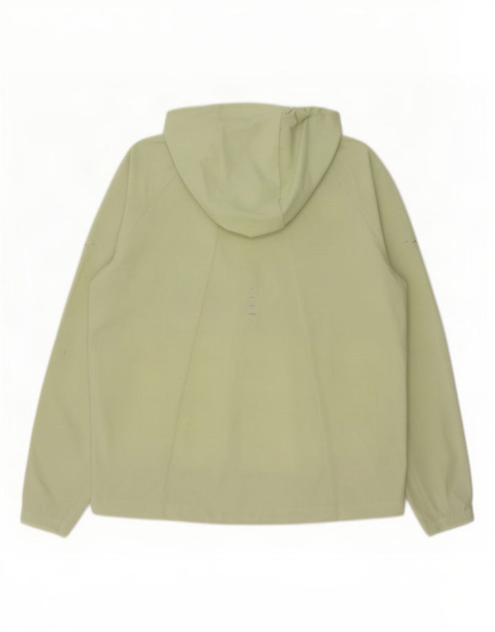 Jachetă de ploaie cu glugă Nike pentru femei UK 18 XL, verde, poliester