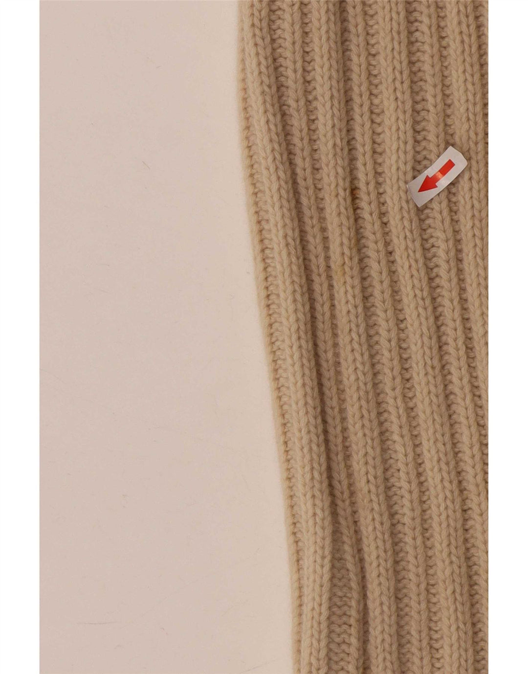 Pulover cardigan cu fermoar complet pentru bărbați Fred Perry XL Lână bej