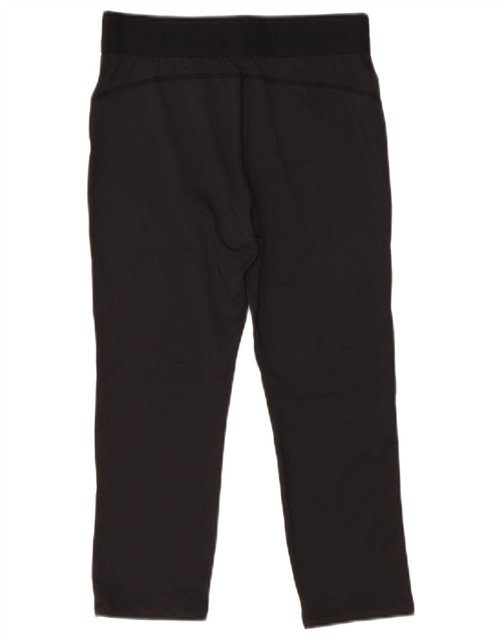 Leggings Capri pentru femei Ellesse UK 12 Poliester mediu negru