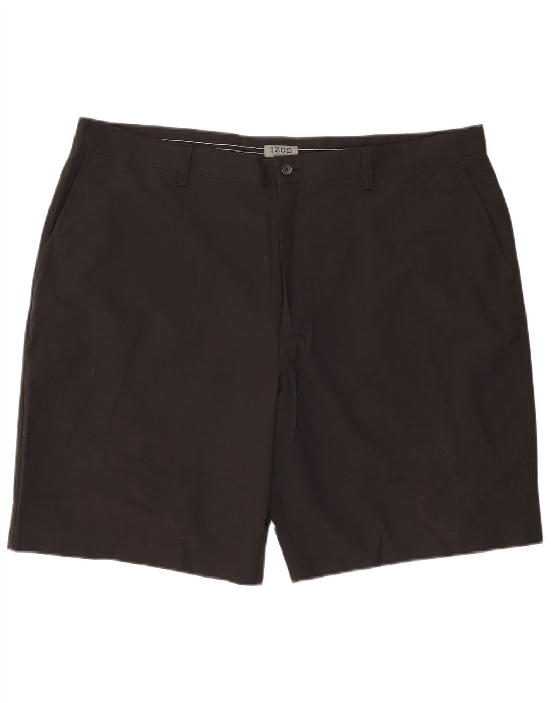 Pantaloni scurți chino Izod pentru bărbați W42 2XL poliester negru