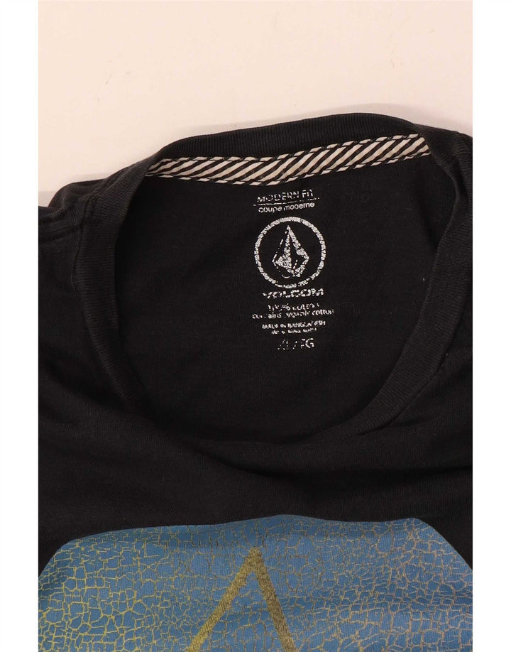 Tricou grafic Volcom Modern Fit Top XL Negru