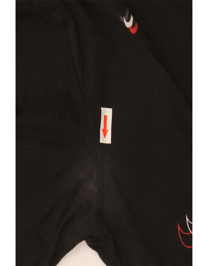 Tricou grafic Nike pentru bărbați Top mare din bumbac negru