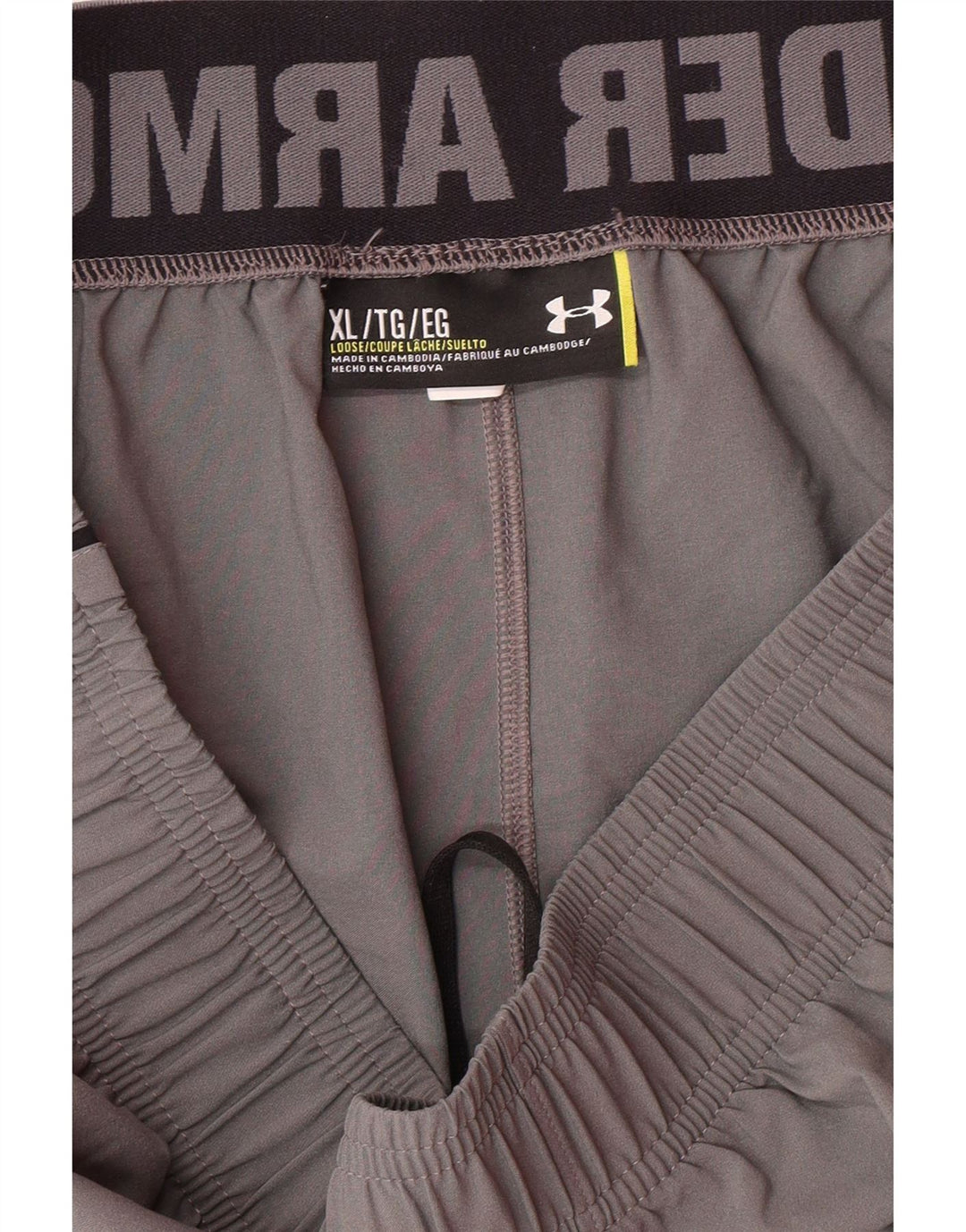 Pantaloni scurți sport grafic pentru bărbați UNDER ARMOUR XL gri
