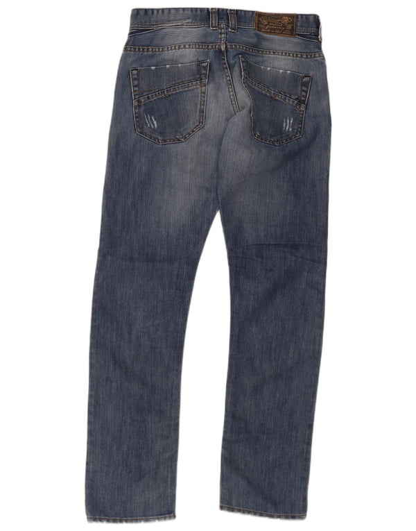Jeans slim pentru bărbați Diesel Distressed W31 L31 Bumbac albastru