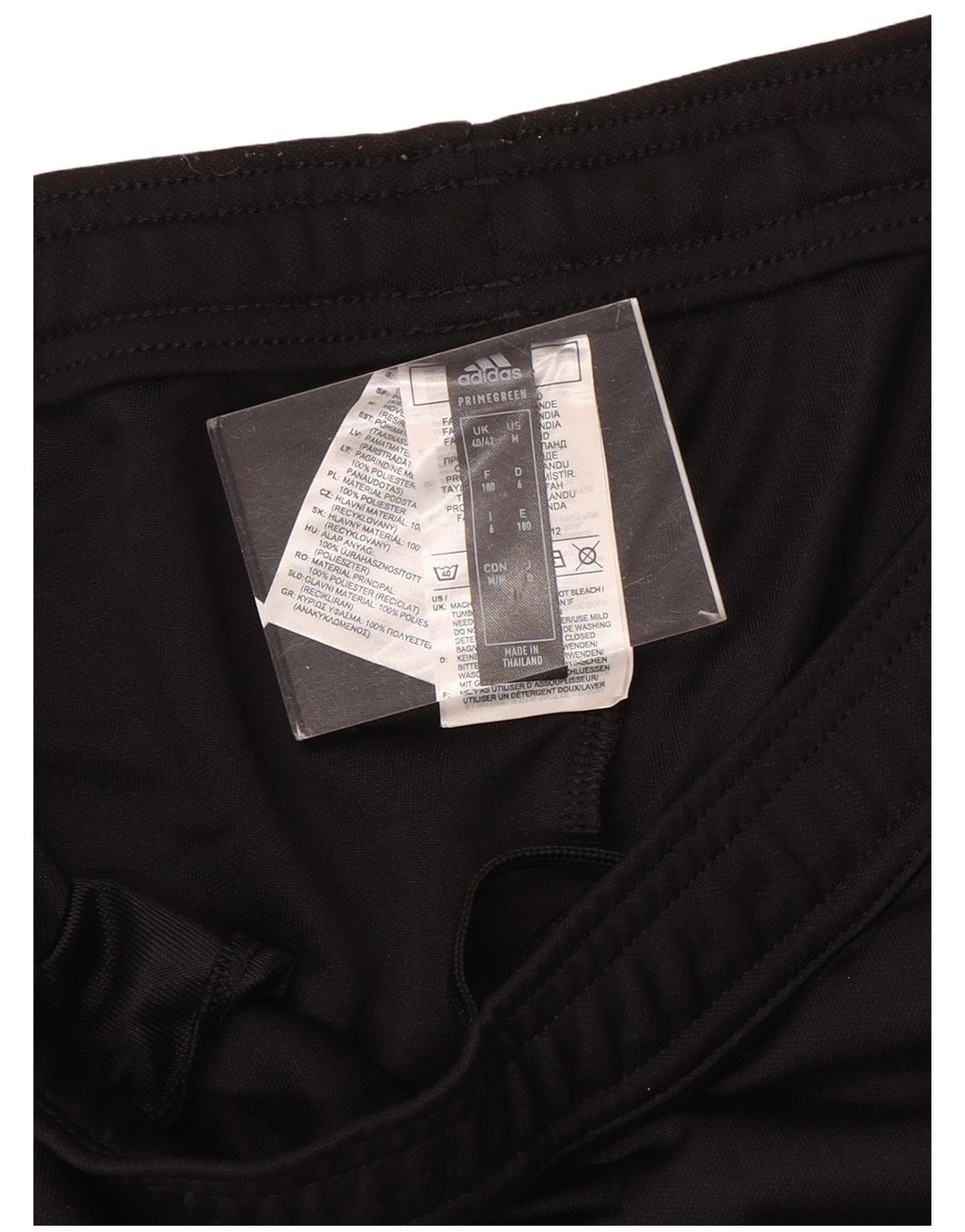 Pantaloni de trening ADIDAS Aeroready pentru bărbați UK 40/42 Poliester mediu negru