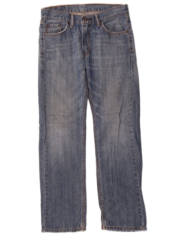 Blugi drepti pentru bărbați Levi's 505 W30 L30 Bumbac albastru