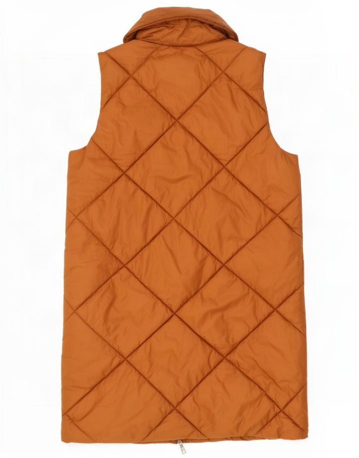 Gilet căptușit pentru femei Esprit, UK 14, maro mediu, poliester
