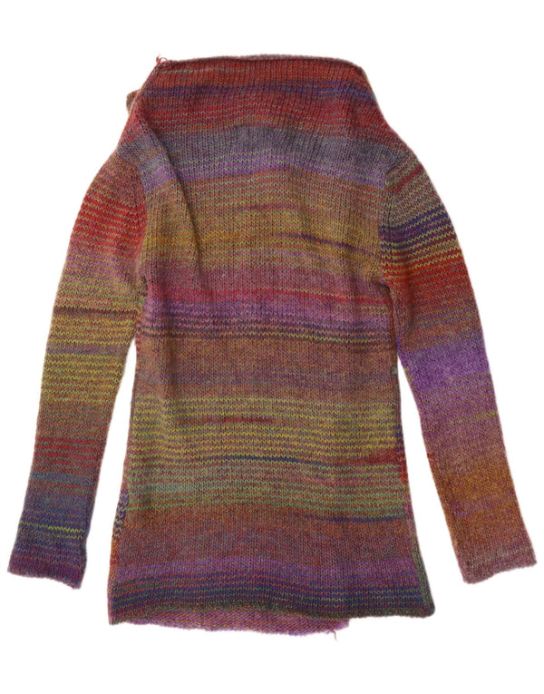 Pulover cardigan cu paragate Marlboro Classics pentru femei UK 14 Medium Multicolor