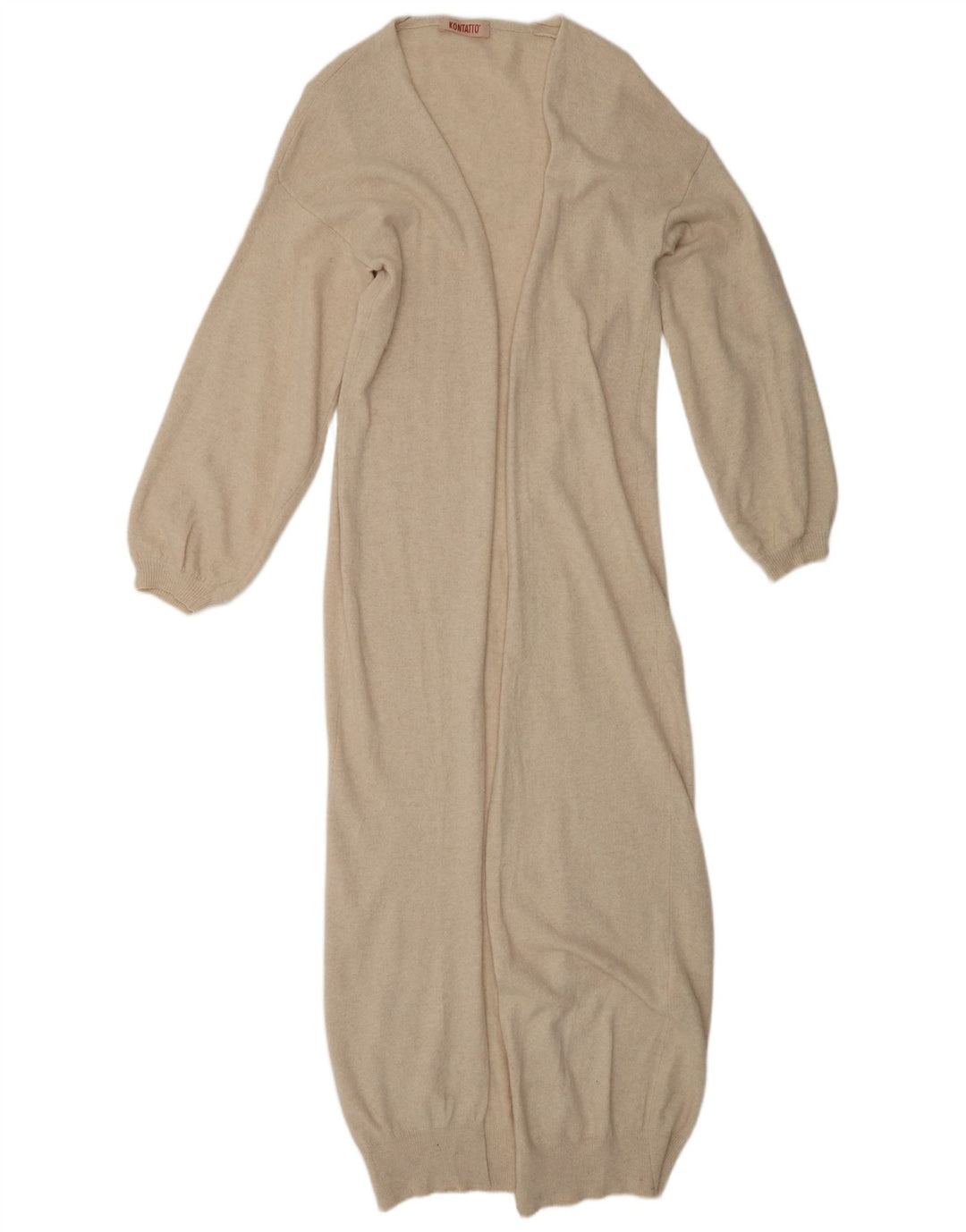 Pulover cardigan pentru femei KONTATTO UK 14 Medium Bej Poliamidă