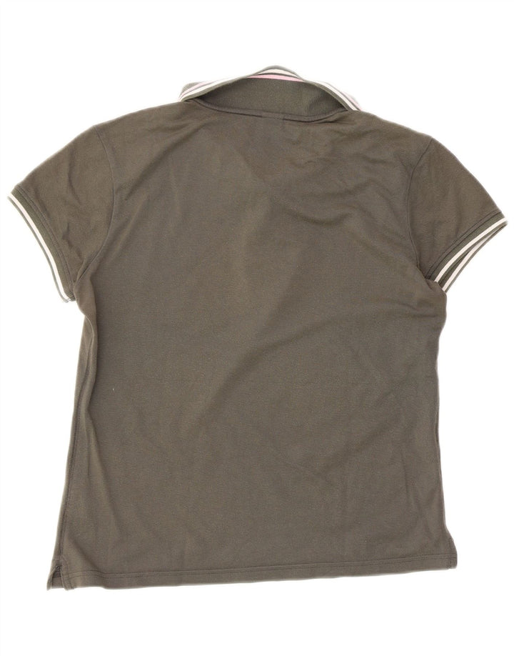 Tricou polo CHAMPION Heritage Fit pentru femei UK 18 XL Verde