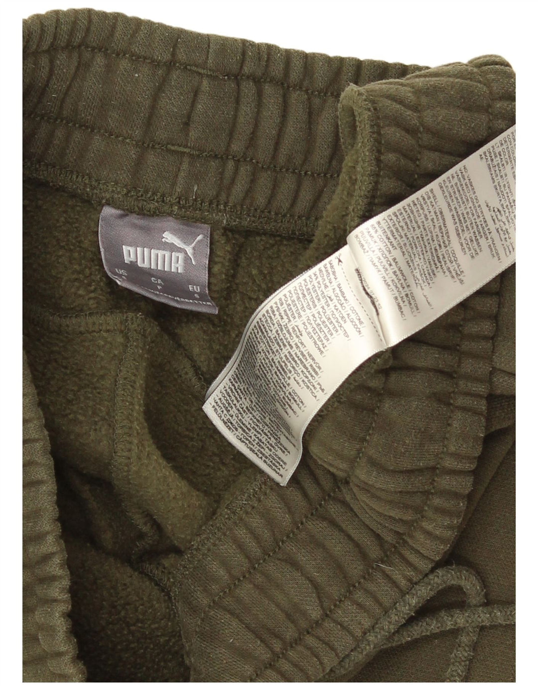 Pantaloni de trening pentru bărbați Puma Pantaloni de jogging Bumbac Kaki Mici