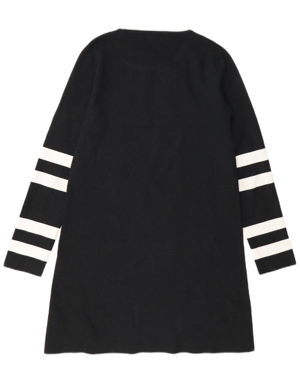 Pulover pentru femei Zara UK 14 Medium Black Colorblock Modal