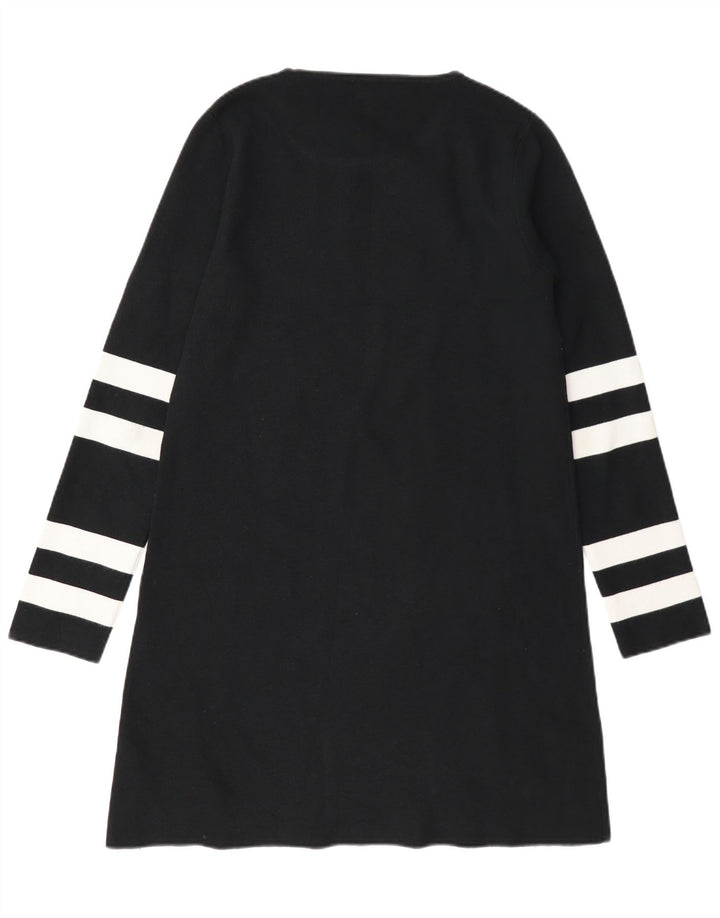 Pulover pentru femei Zara UK 14 Medium Black Colorblock Modal