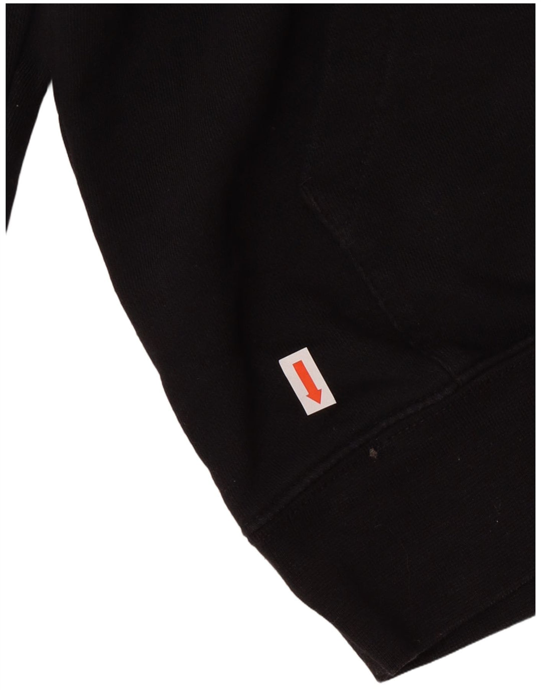 Pulover supradimensionat pentru femei Nike UK 10 Bumbac negru mic