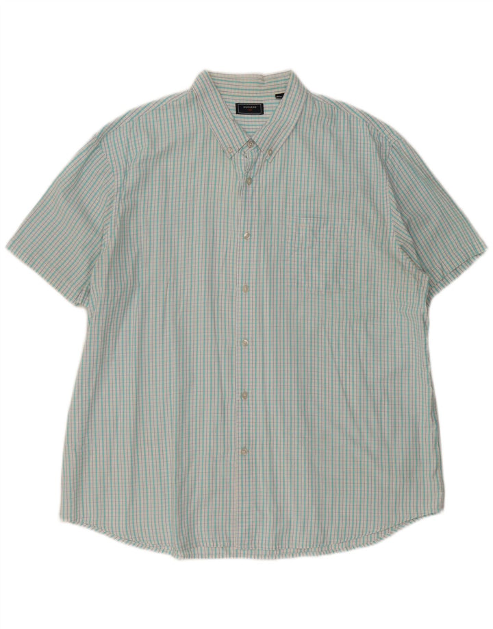 Cămașă cu mânecă scurtă pentru bărbați DOCKERS, 2XL, turcoaz