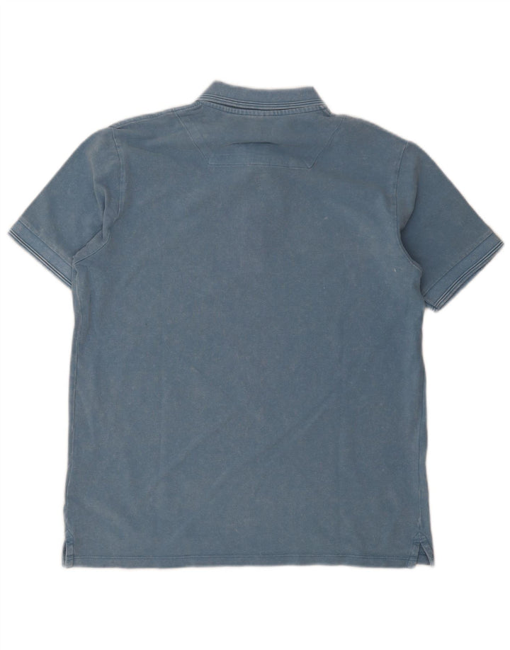 Tricou polo pentru bărbați Replay, mare, albastru, bumbac