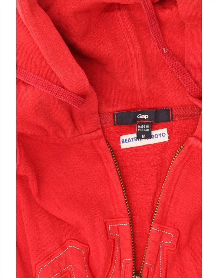 Pulover Gap Boys Graphic Zip Hoodie 11-12 Ani Roșu Mediu