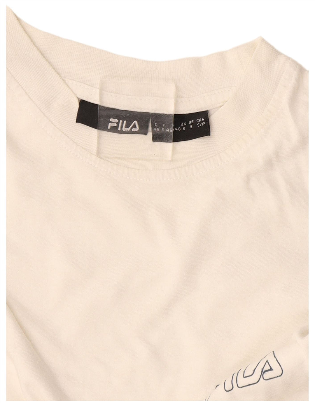 Tricou Bărbați Fila Top Small Off White