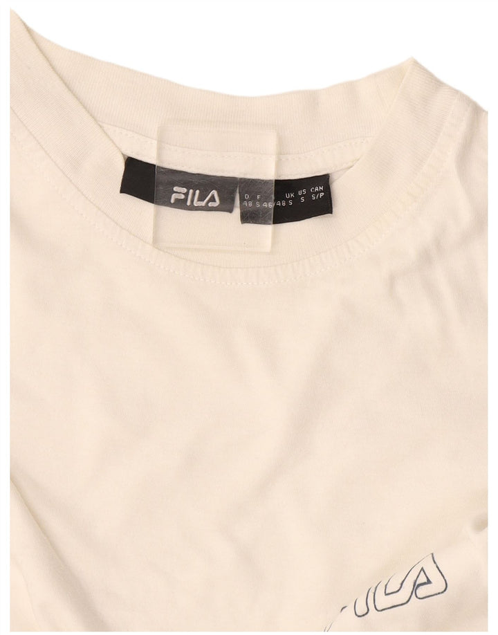 Tricou Bărbați Fila Top Small Off White
