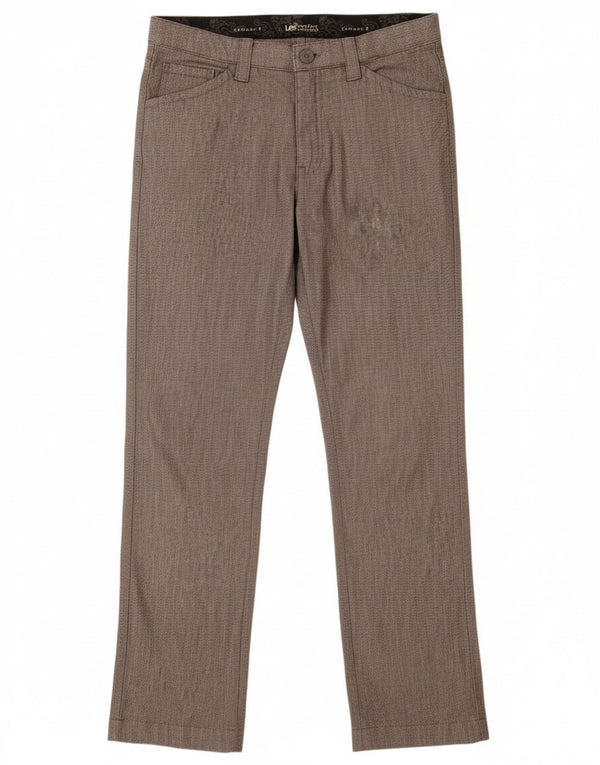 Pantaloni casual drepti pentru femei Lee US 6 Medium W28 L30 Bumbac gri