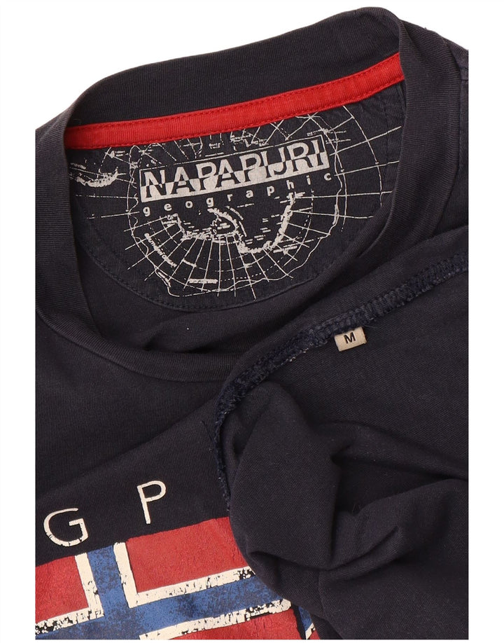 Tricou grafic pentru bărbați NAPAPIJRI Top Mediu Bleumarin