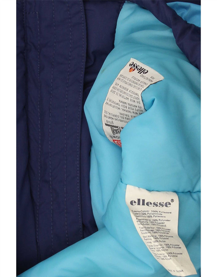 Jachetă de schi supradimensionată pentru femei Ellesse US 8 Medium Bleumarin Colorblock