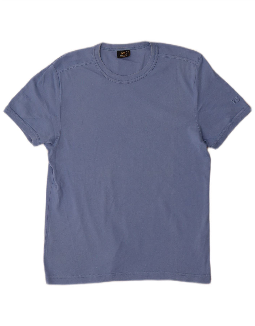 Tricou pentru femei Lee Top mare din bumbac albastru
