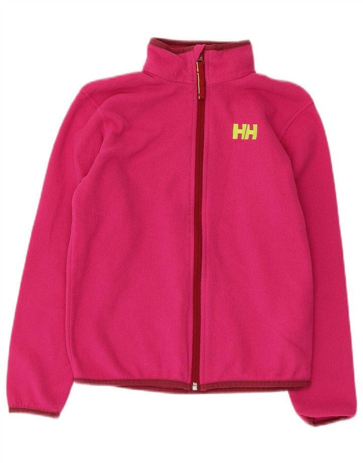 Jachetă polar pentru fete Helly Hansen 9-10 ani roz poliester