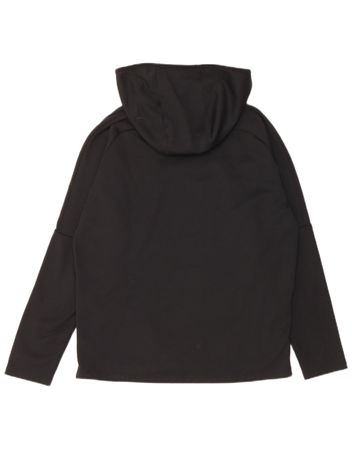 Pulover Nike Dri Fit pentru bărbați, poliester mediu negru