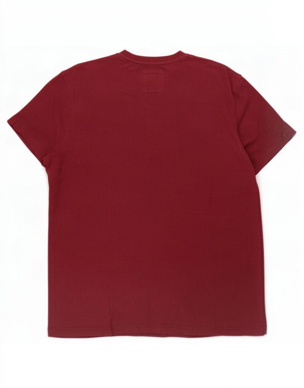 Crew Clothing Tricou pentru bărbați Top 2XL Bumbac Burgundy