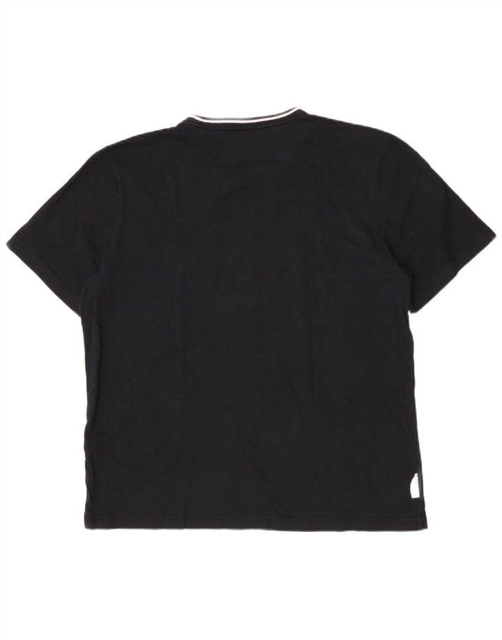 Tricou grafic pentru bărbați Sergio Tacchini Top 2XL Negru