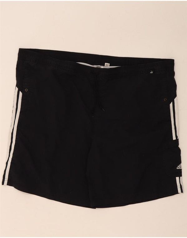 Pantaloni scurți sport pentru bărbați Adidas 2XL poliamidă neagră