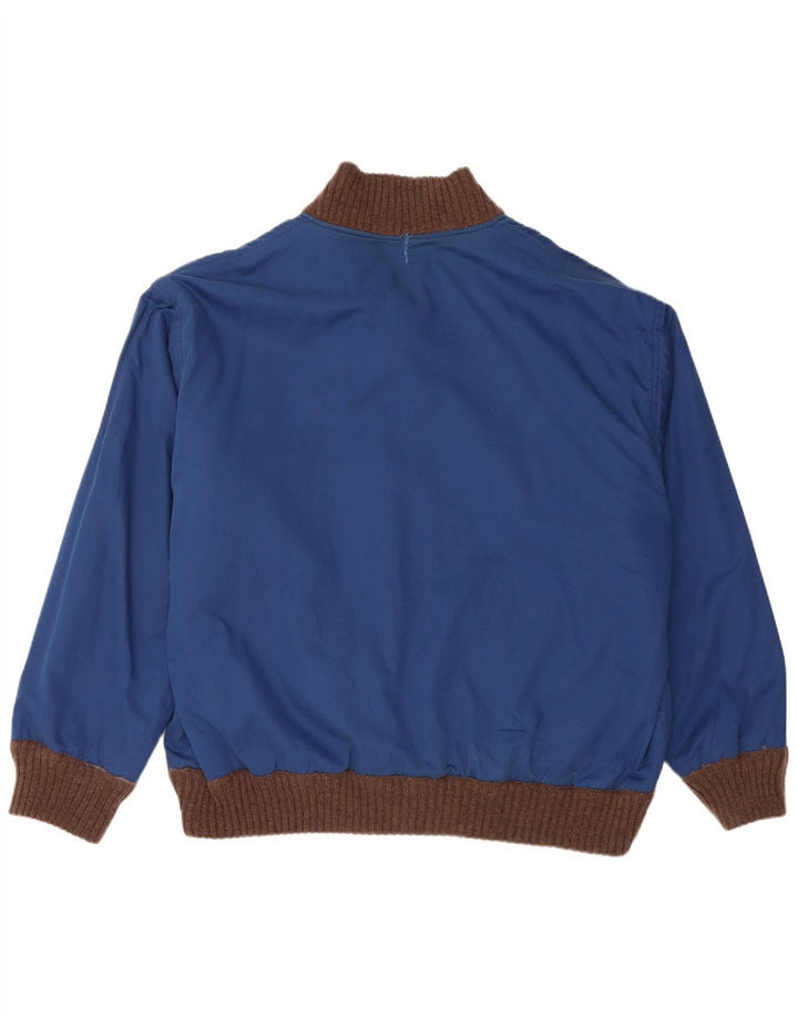 Pulover cardigan reversibil pentru bărbați VINTAGE XL maro Fair Isle