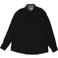 Cămașă pentru bărbați WRANGLER 2XL bumbac negru