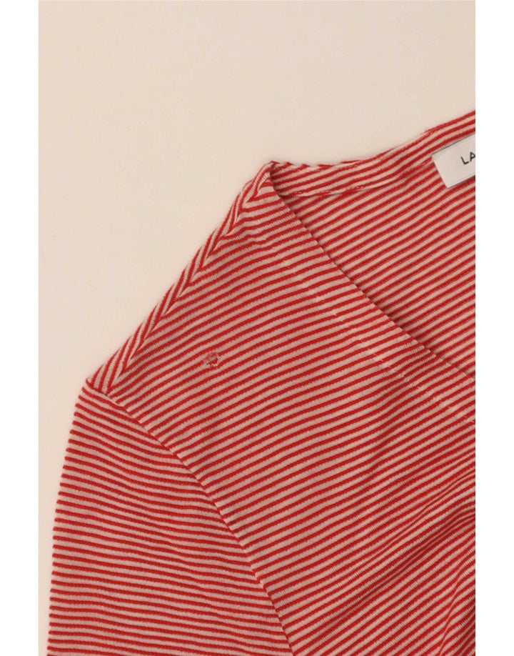 Tricou Lacoste pentru femei Top IT 42 mare bumbac roșu