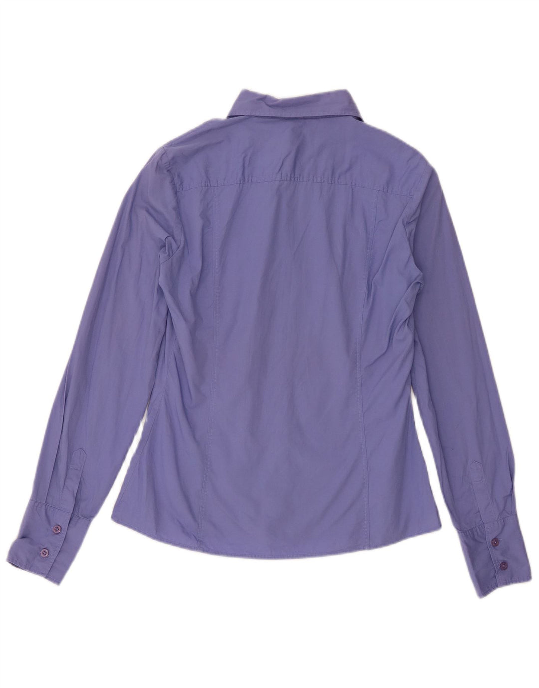 Cămașă Benetton pentru femei UK 14, bumbac violet mediu