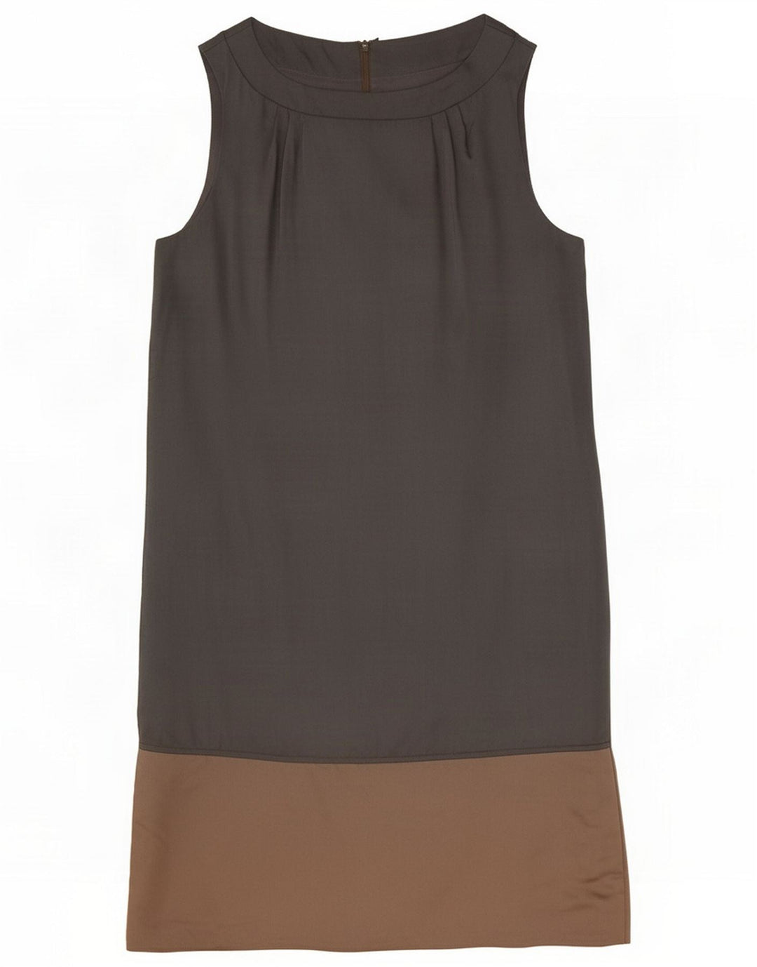 Max Mara Rochie fără mâneci pentru femei UK 12 Medium Gri Colorblock