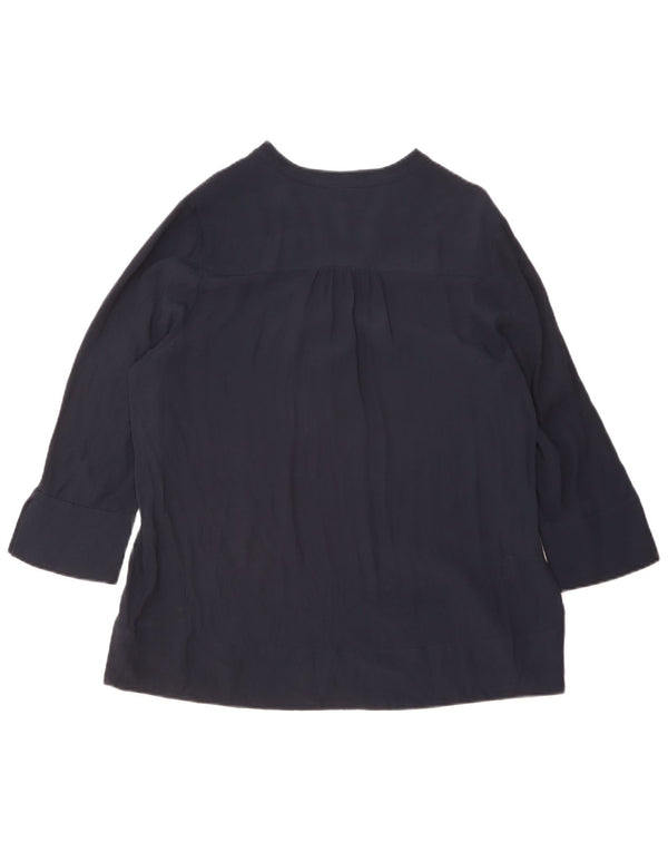 Top pentru femei Tommy Hilfiger cu mâneci 3/4 US 14 XL bleumarin, viscoză