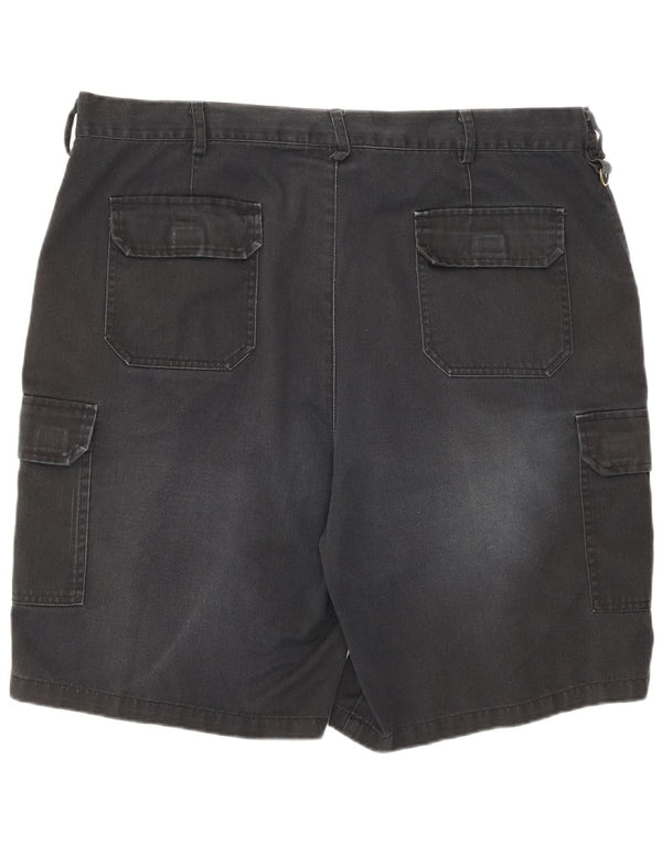 Pantaloni scurți cargo Dickies pentru bărbați W42 2XL poliester negru