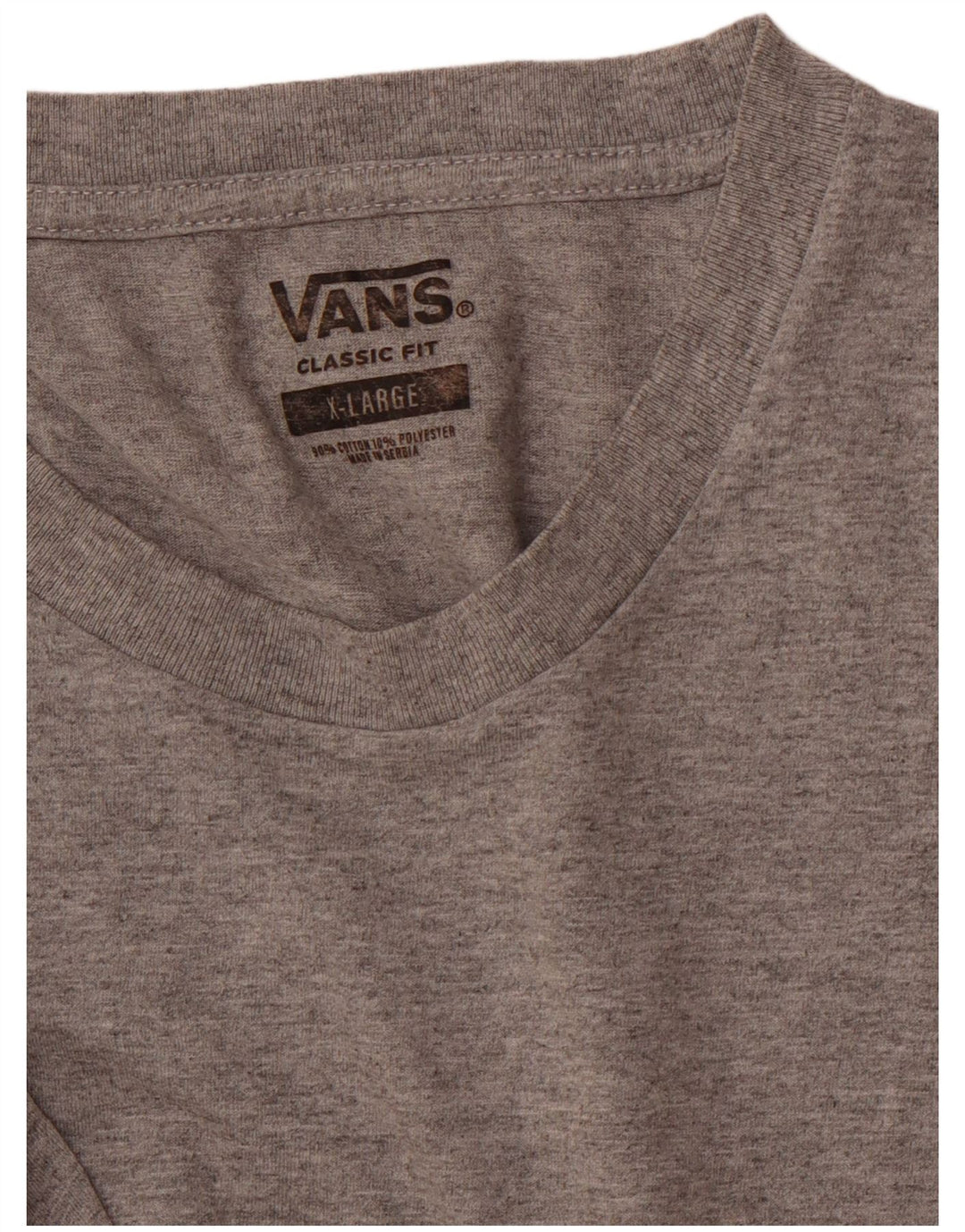 Tricou VANS Classic Fit pentru bărbați Top XL, negru, bumbac color bloc