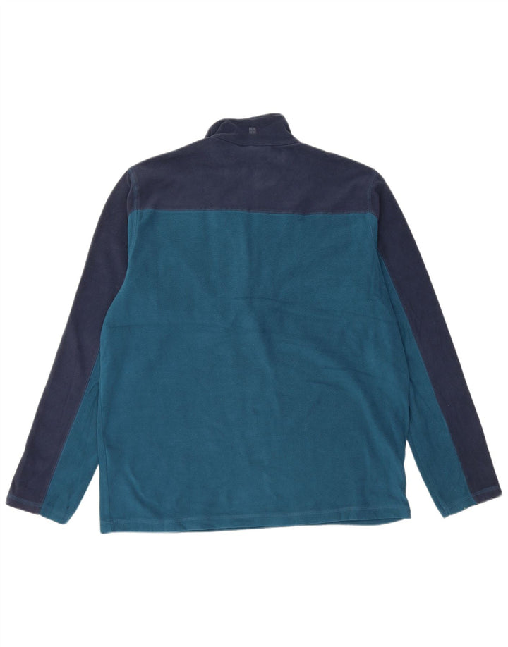 Pulover pentru bărbați MOUNTAIN WAREHOUSE, fleece, mediu, bleumarin, bloc de culoare
