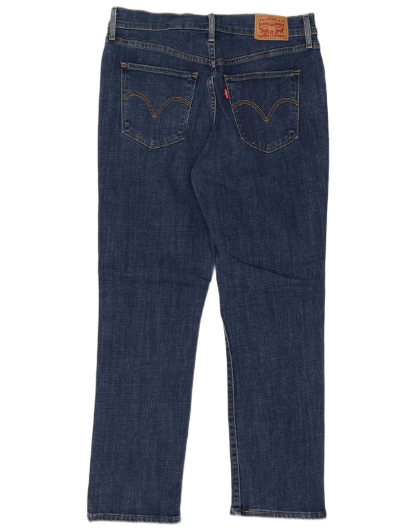 Blugi drepti clasici pentru femei Levi's US 8 Medium W29 L28 Blue Bumbac