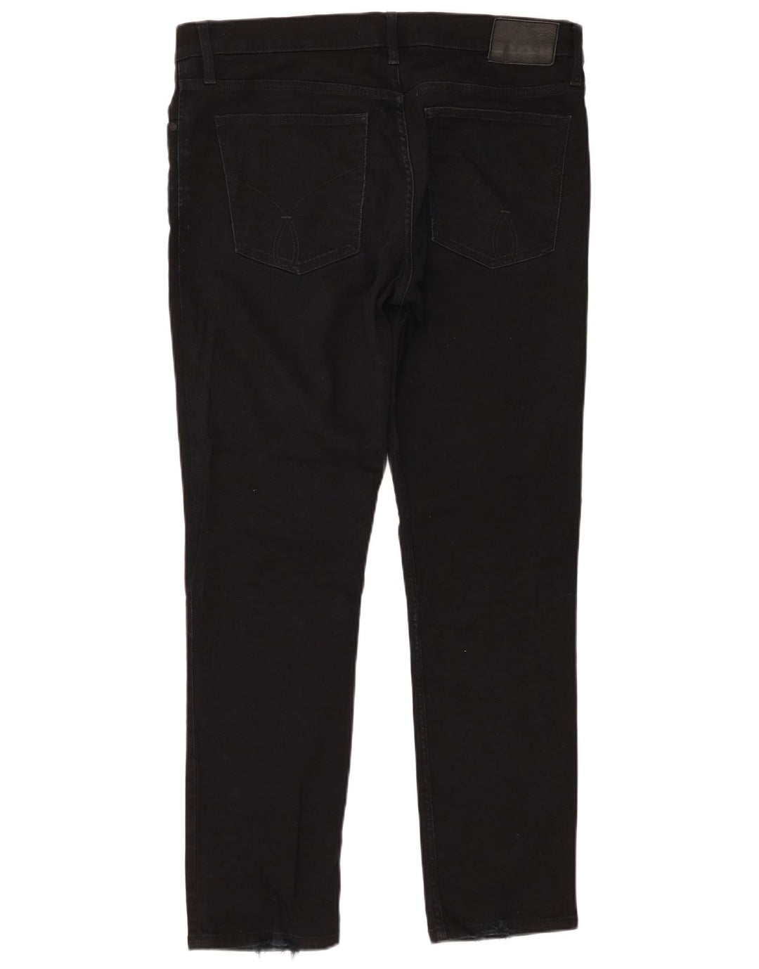Blugi slim pentru bărbați Calvin Klein W36 L32 bumbac negru