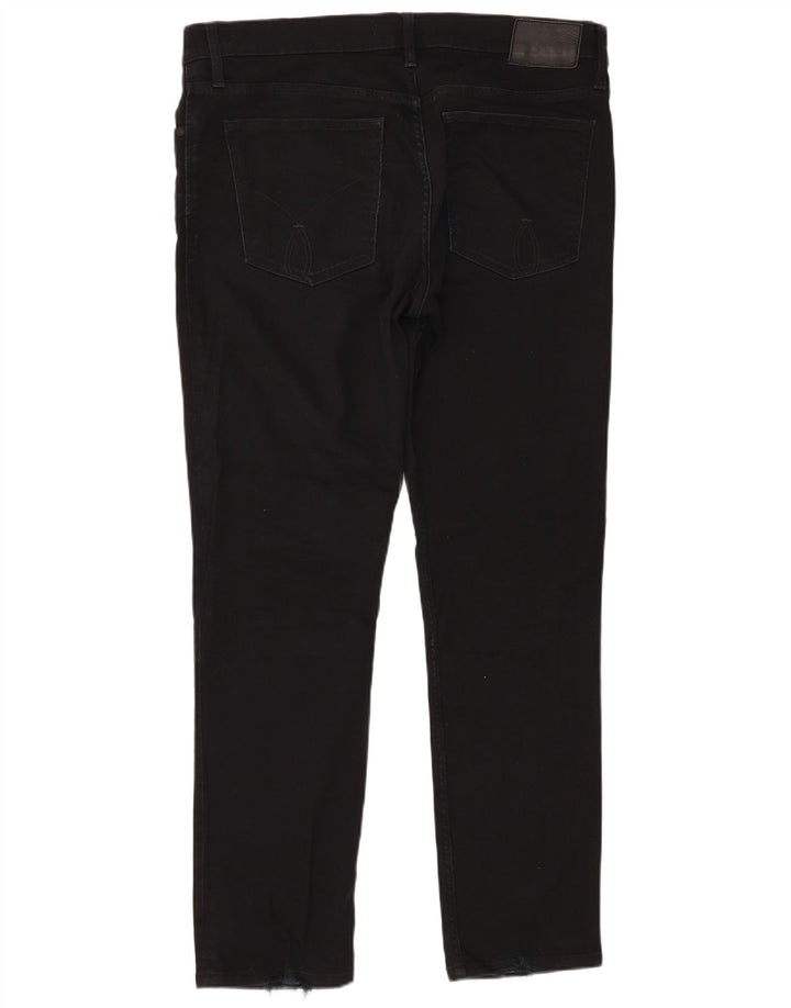 Blugi slim pentru bărbați Calvin Klein W36 L32 bumbac negru