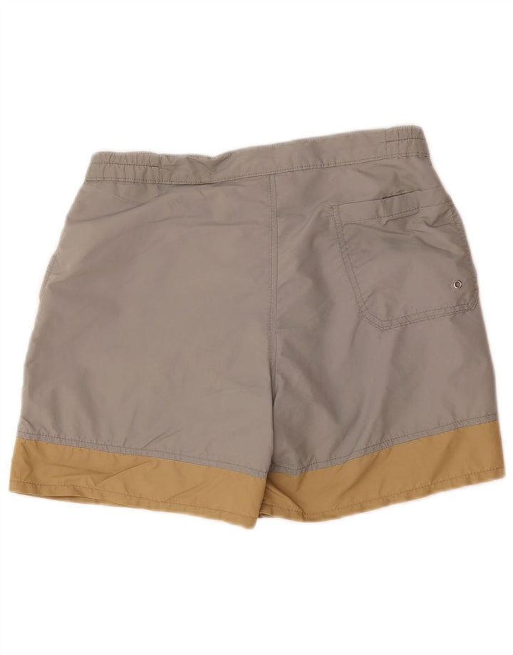 Pantaloni scurți de înot North Sails pentru bărbați, gri mediu, poliamidă color bloc