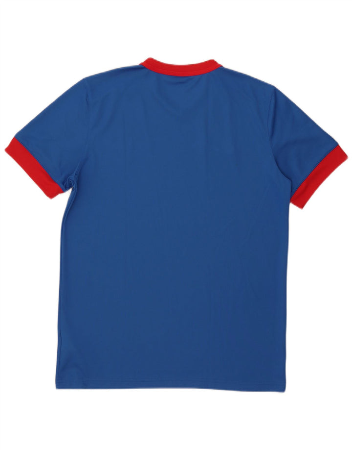 Tricou NIKE Dri Fit pentru bărbați Top mare, albastru, poliester color bloc