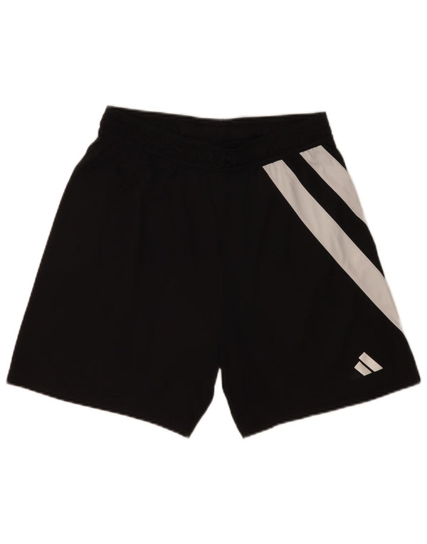 Pantaloni scurți sport grafic Adidas pentru bărbați, medii, poliester, negru